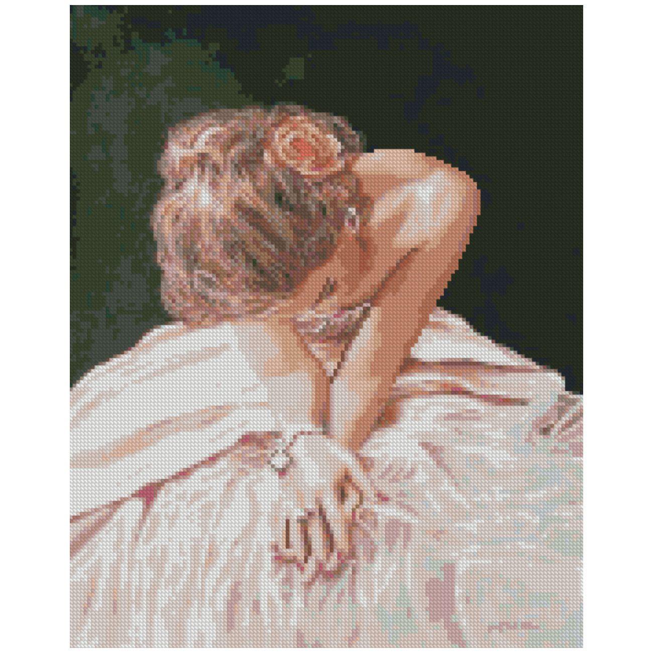 Алмазная мозаика Strateg Танцовщица 40х50 см (Str-FA0032)