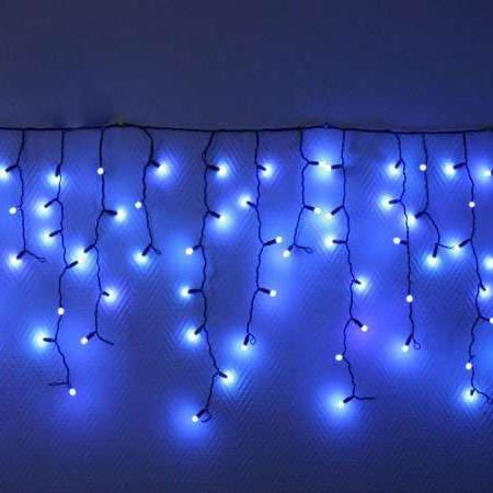 Гирлянда уличная Бахрома Flash Icicle 5 м/120 LED Синий