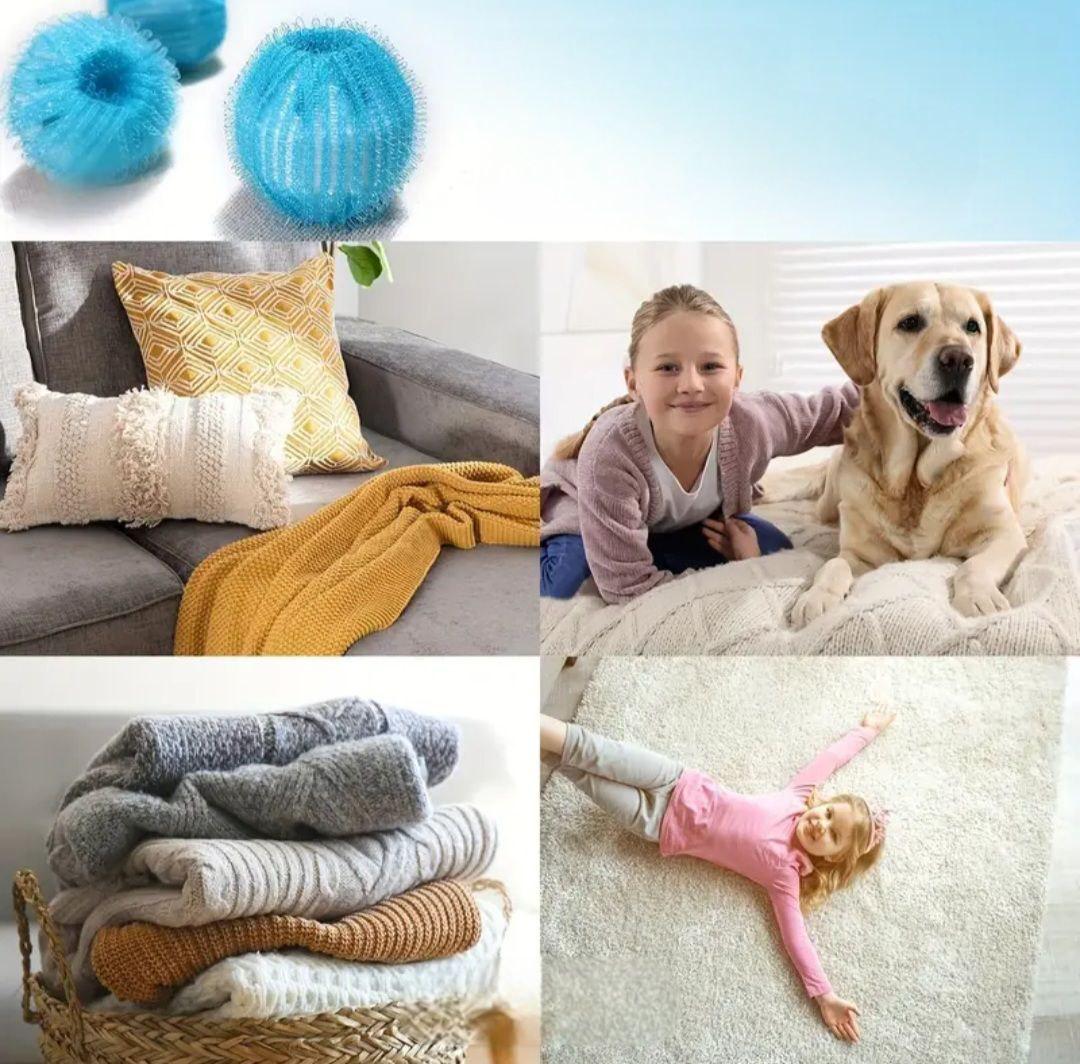 Кульки для прання багаторазові для збирання шерсті 10 шт. - фото 4