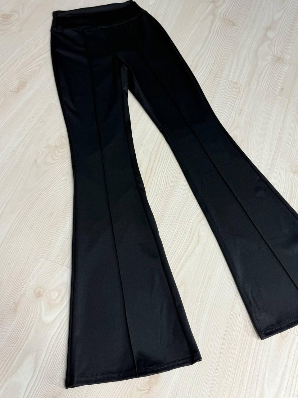 Лосини жіночі A-N 1724 кльош від коліна зі стрілкою M Чорний (5003) - фото 7 Лосини жіночі A-N 1724 кльош від коліна зі стрілкою M Чорний (5003) - фото 7