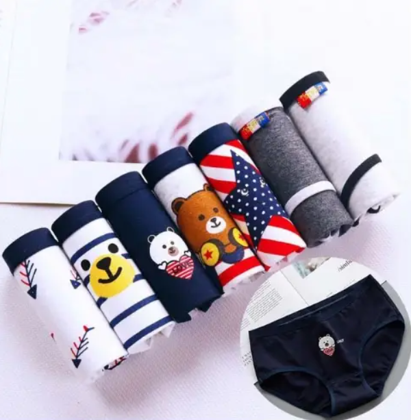 Набор женских трусов с принтом 7 шт. L (НТр5) Набор женских трусов с принтом 7 шт. L (НТр5)