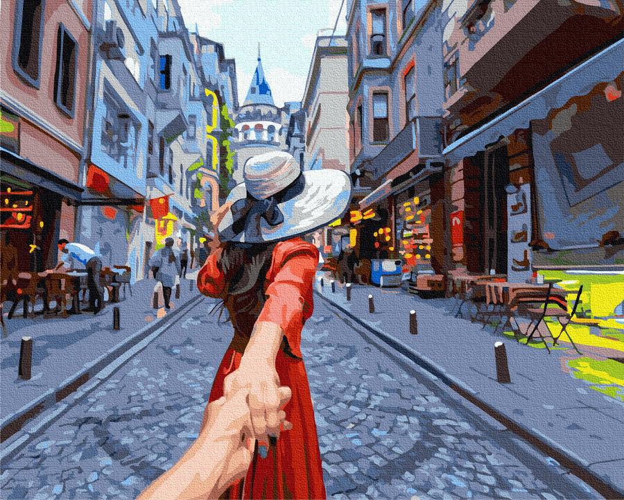 Картина по номерам Brushme Путешественница на прогулке 40х50 см (BK-GX37985) Картина по номерам Brushme Путешественница на прогулке 40х50 см (BK-GX37985)