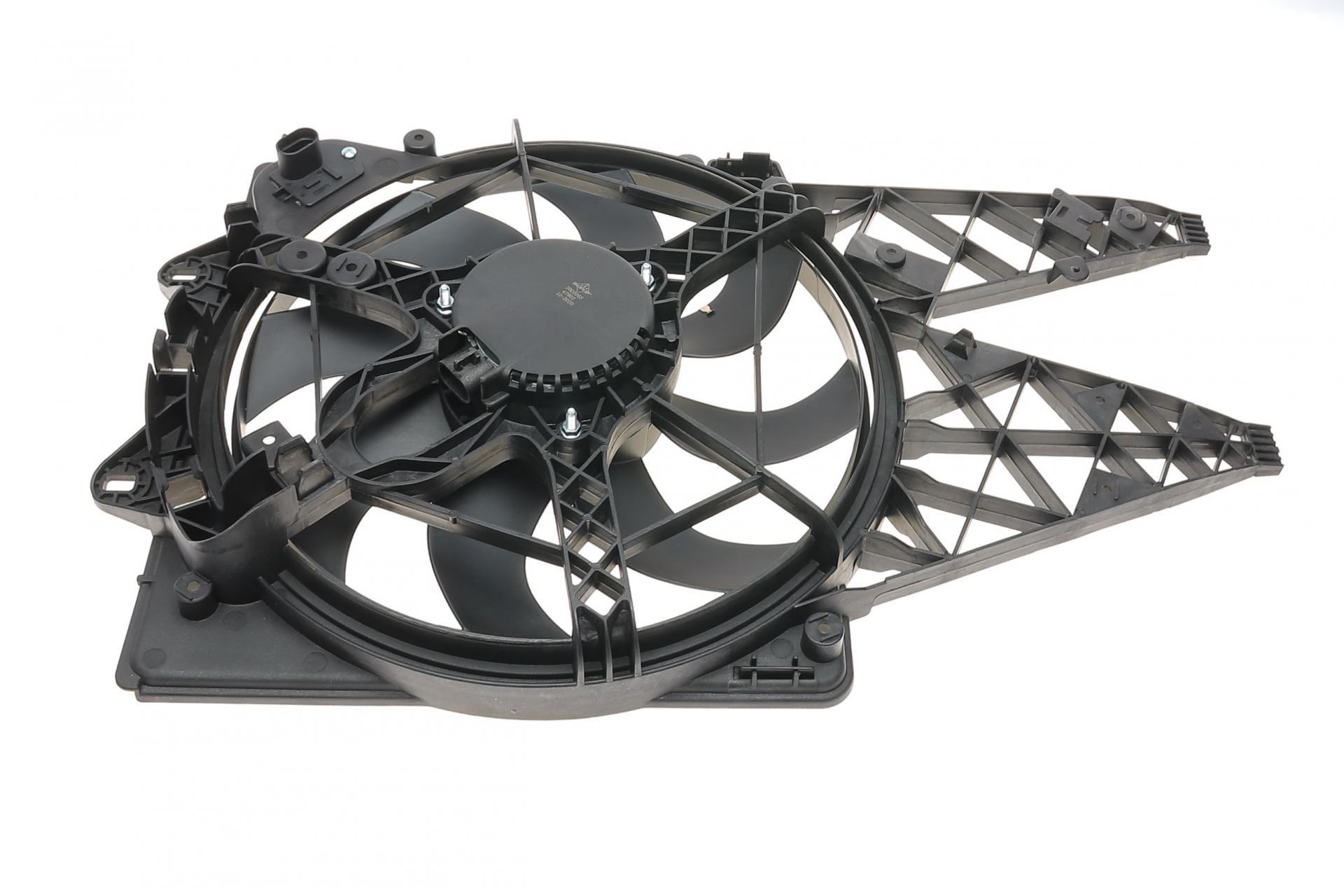 Вентилятор радиатора Fiat Doblo/Ducato 1,3-2,0D 10- с диффузором (47902)