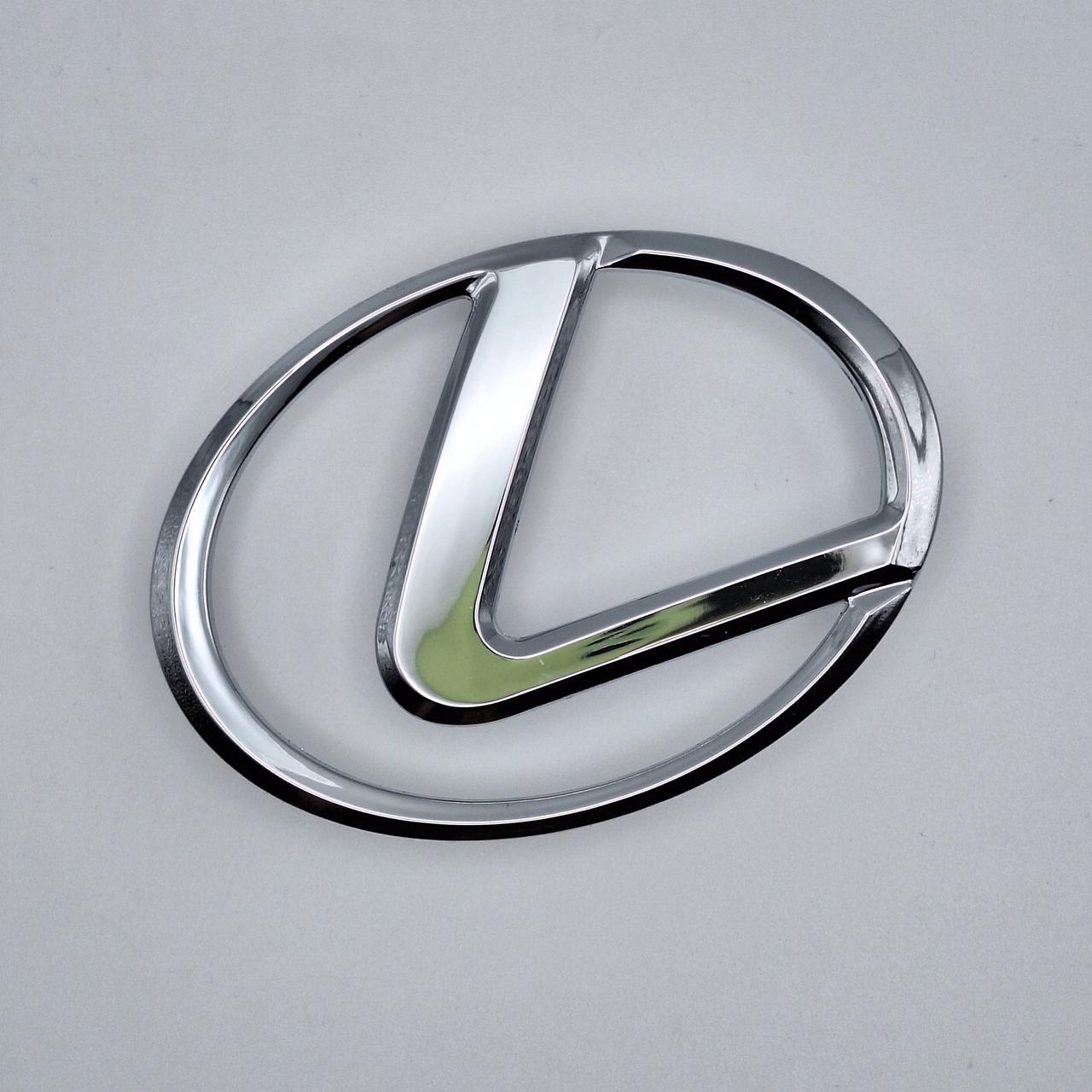 Емблема Lexus ABS 101х73 мм Хром глянцевий (1947815158)