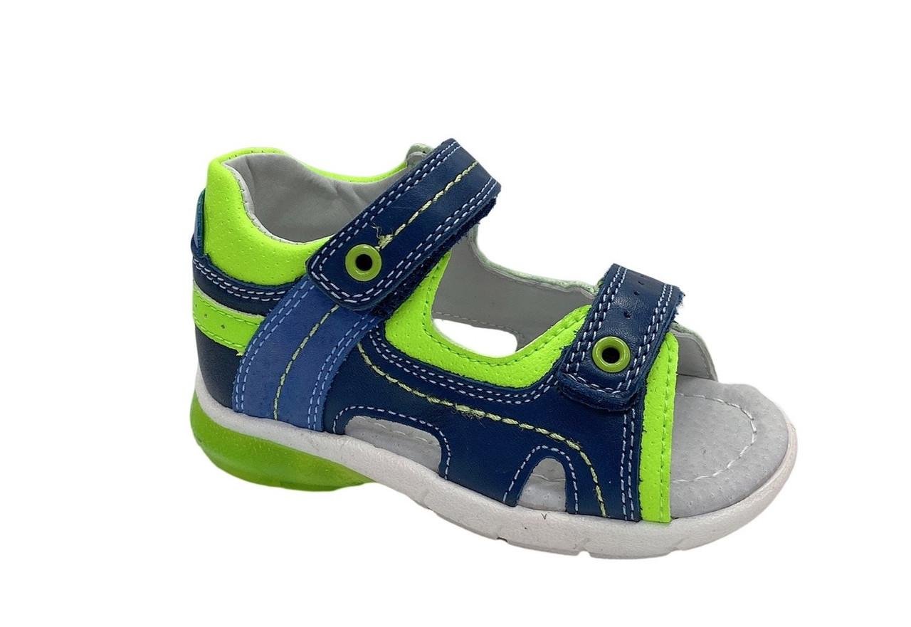 Сандалі для хлопчиків Clibee AB-1935/26 р. 26 Темно-синій