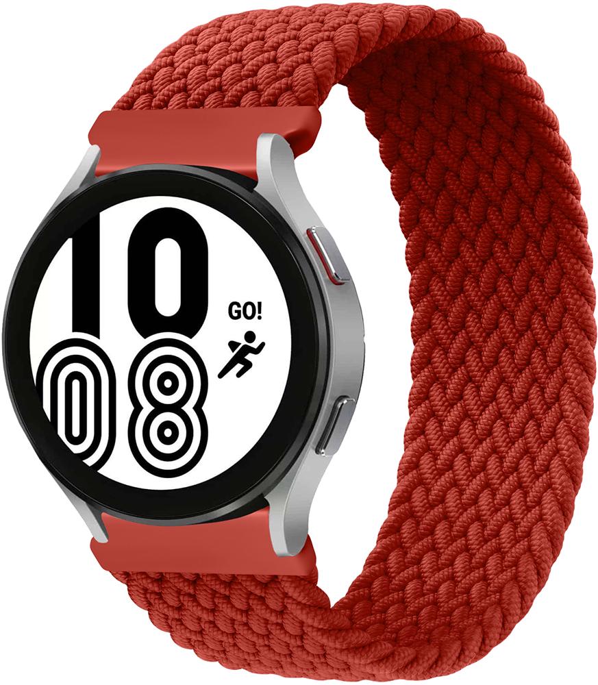 Ремінець Solo Loop для Galaxy Watch 4 44 мм (135 мм) Red (23515-2D)