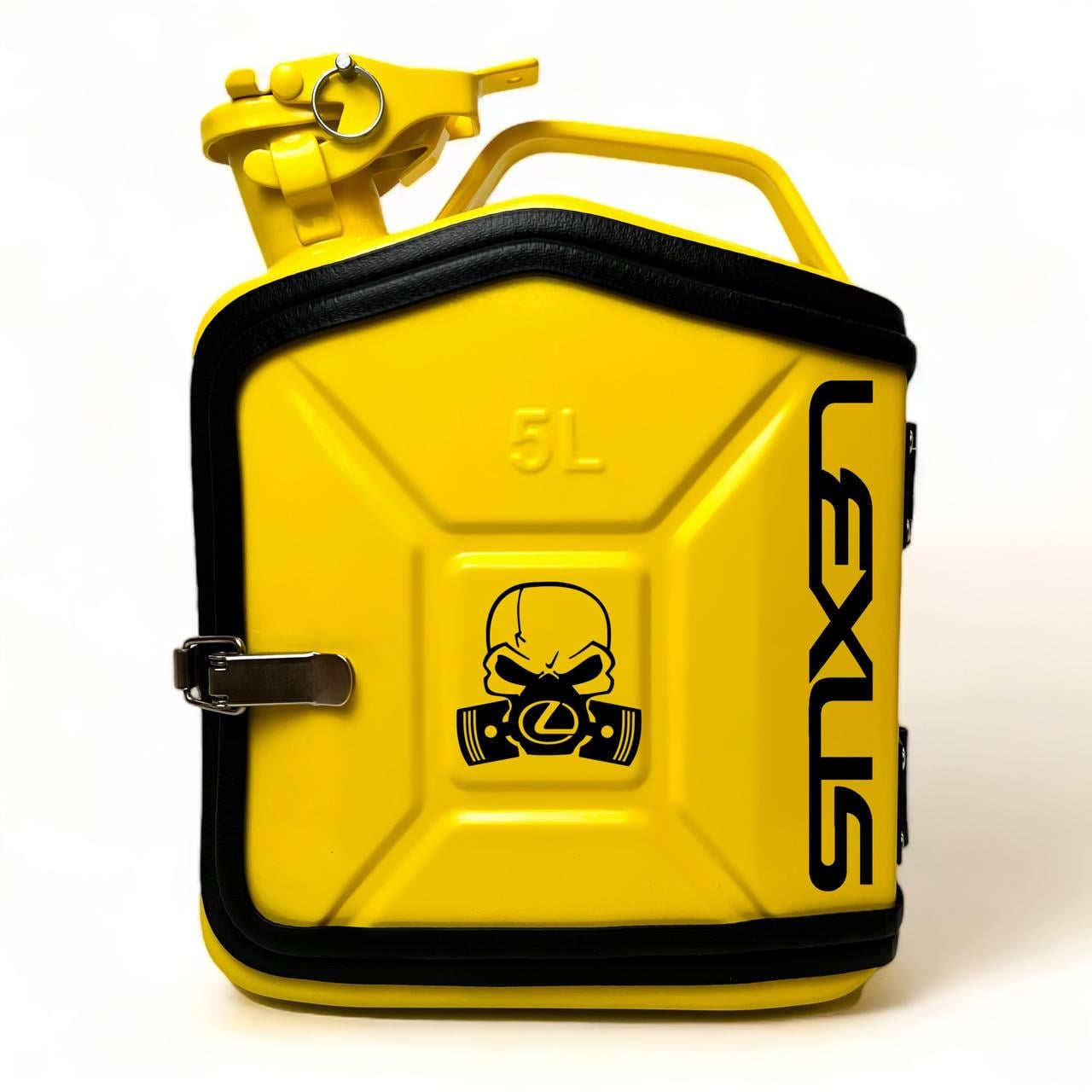 Мінібар Каністра з двома склянками 250 мл 5 л Жовтий (00057) Мінібар Каністра з двома склянками 250 мл 5 л Жовтий (00057)