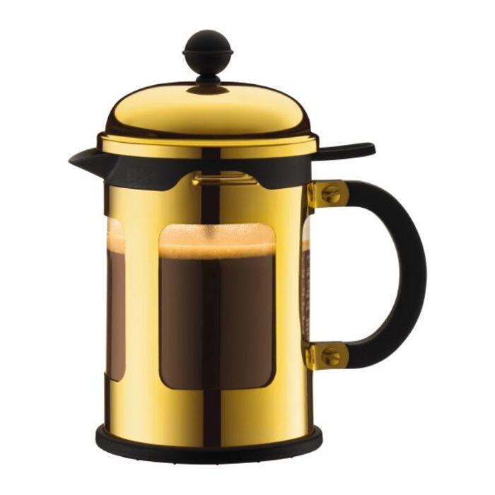 Френч-прес з ручкою Bodum Chambord 500 мл Золотий (2540295)