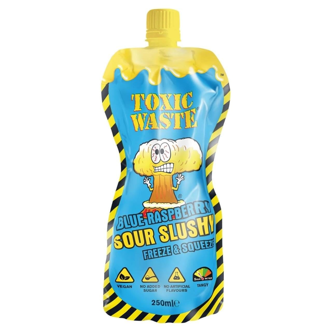 Солодка вода Toxic Waste Blue Raspberry Sour Slushy 250 мл (2614329215)