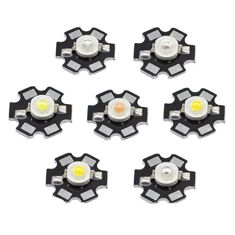 Надяскравий світлодіод LED 3W 260 Lm на підкладці 3,2-3,4V 3000K - фото 4