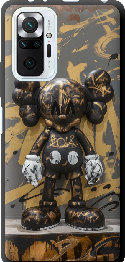Чехол на Xiaomi Redmi Note 10 Pro Bronze kaws (6097b-2297-42517)
