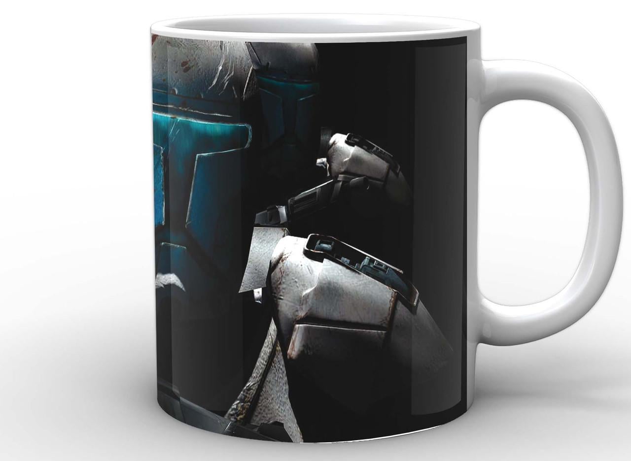 Чашка GeekLand Star Wars на черном фоне 330 мл (SW.002.09)