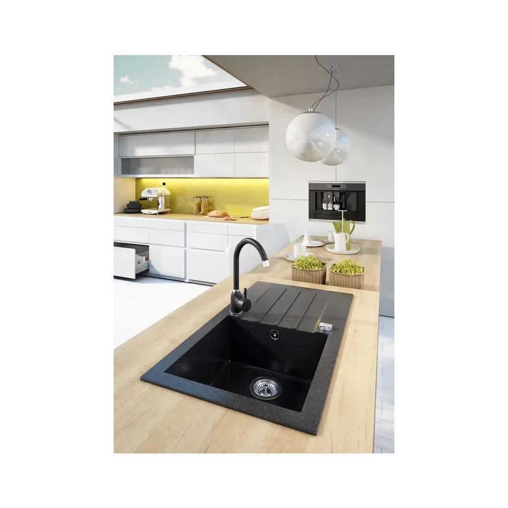 Мийка кухонна Axis Group Mojito 40 Black 10 (11A.MO040.910.10/1.101.111.10) - фото 5 Мийка кухонна Axis Group Mojito 40 Black 10 (11A.MO040.910.10/1.101.111.10) - фото 5
