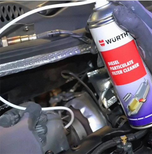 Очисник сажового фільтру дизельного двигуна WURTH 400 мл (SP5861014500) - фото 2 Очисник сажового фільтру дизельного двигуна WURTH 400 мл (SP5861014500) - фото 2