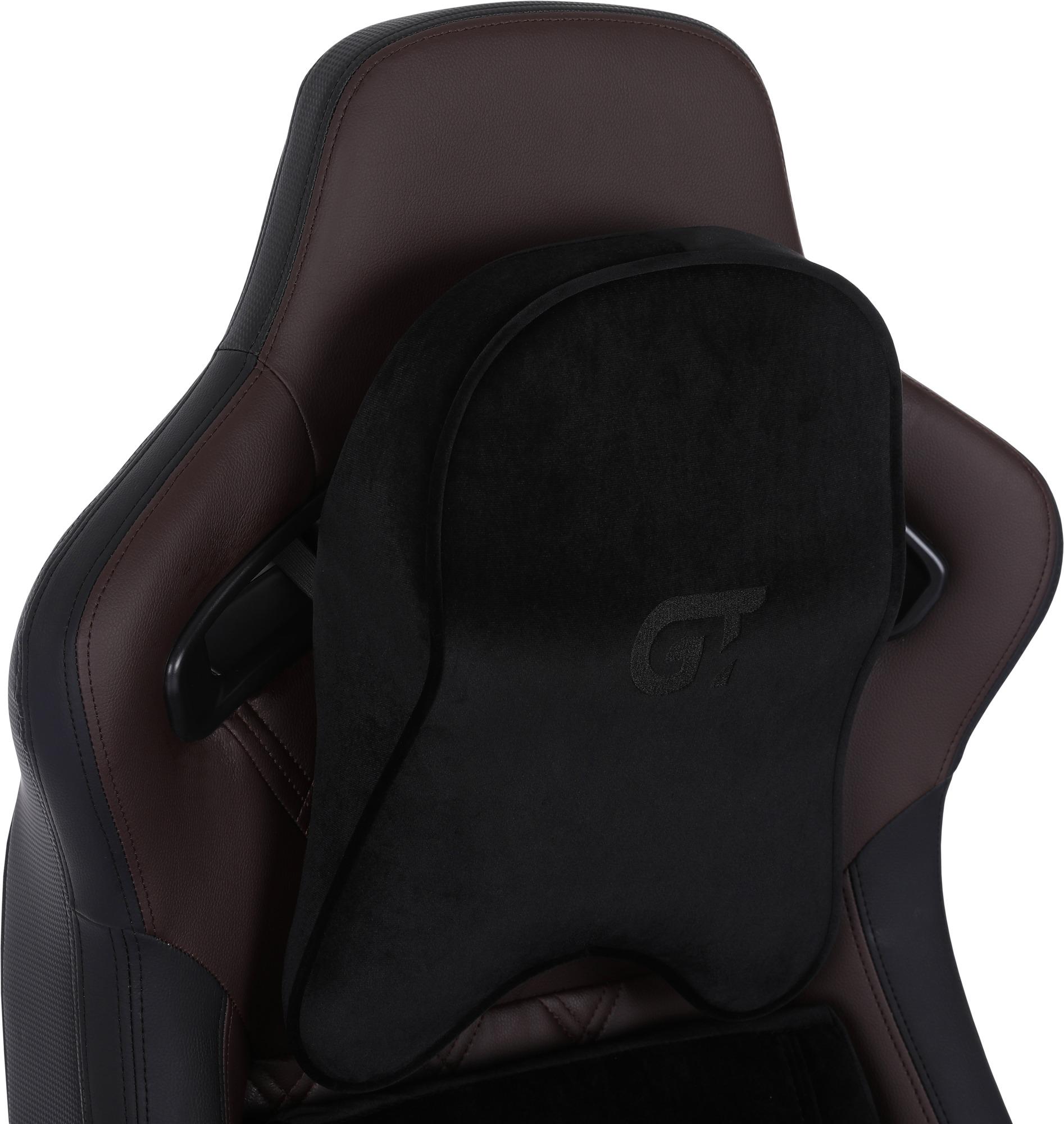 Кресло геймерское GT Racer X-0724 Black/Brown - фото 12