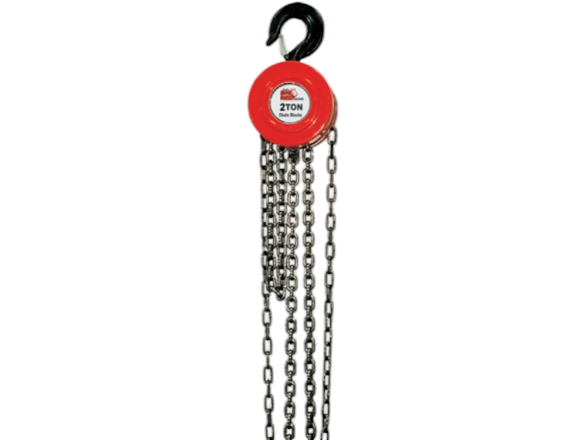 Таль цепная ручная до 2 т 40 HRB Черно-красный (1602js) - фото 3