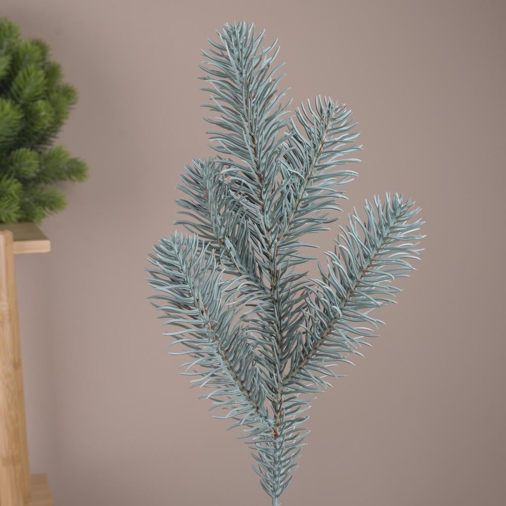 Литая ель на 5 веток коса Голубой (6696-1)