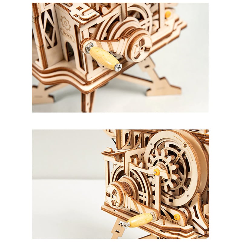 Дерев'яний 3D конструктор Robotime LK601 Кінопроектор - фото 6 Дерев'яний 3D конструктор Robotime LK601 Кінопроектор - фото 6