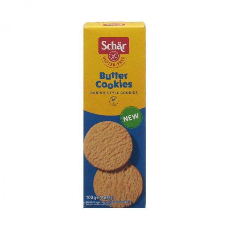Печенье без глютена Dr. Schar Butter Cookies сдобное масляное 100 г