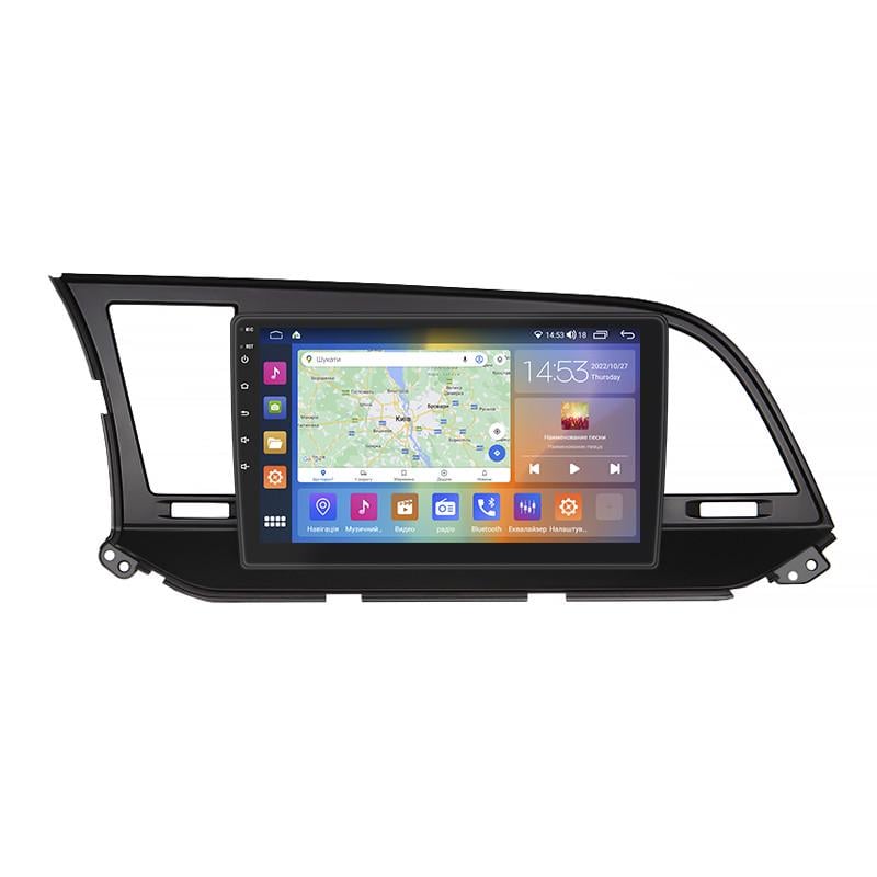 Автомагнитола штатная Lesko CarPlay/4G/Wi-Fi/GPS для Hyundai Elantra VI AD 2015-2019 4/64Gb 9" (1746525423)