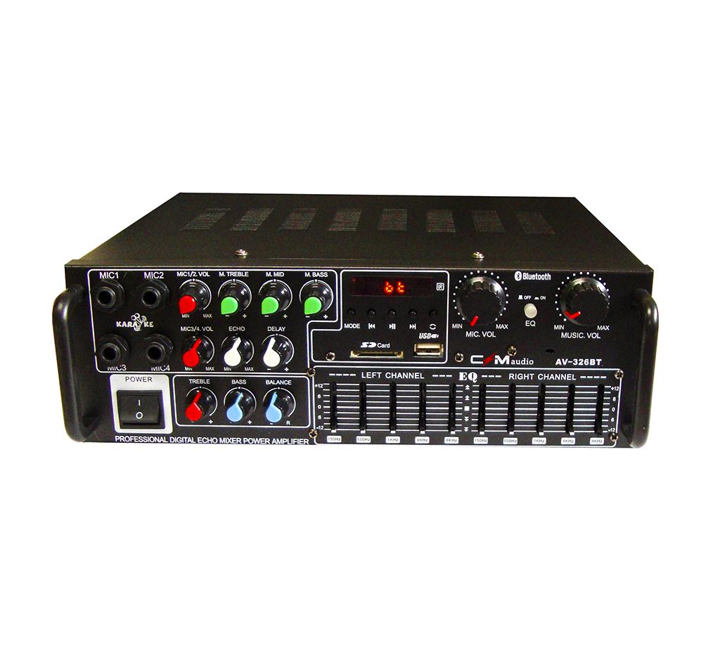 Усилитель звука UKC AV-326BT Bluetooth (32126) - фото 2 Усилитель звука UKC AV-326BT Bluetooth (32126) - фото 2