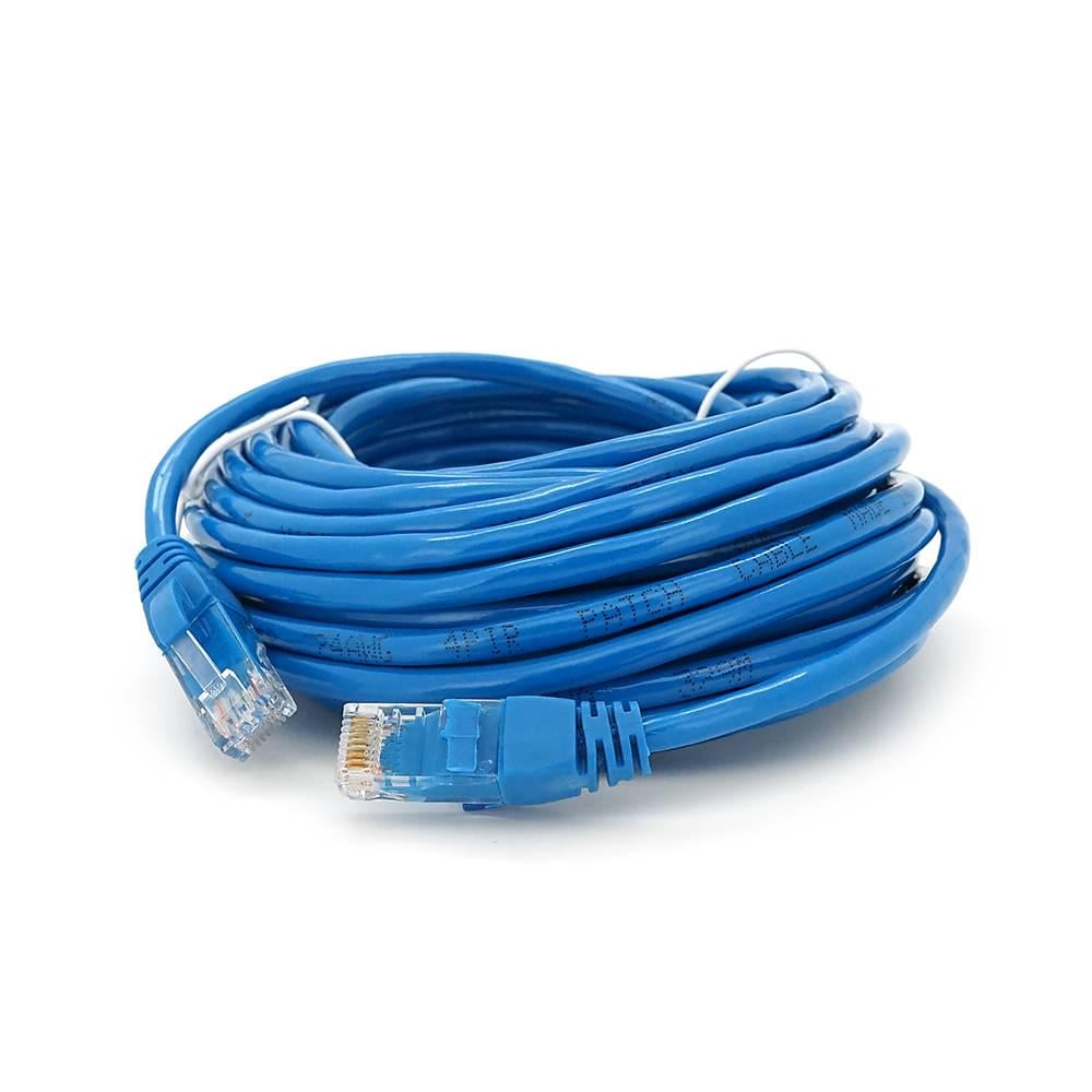 Патч-корд литий Ritar UTP RJ45 Cat,5e 15 м Cu мідь Синій