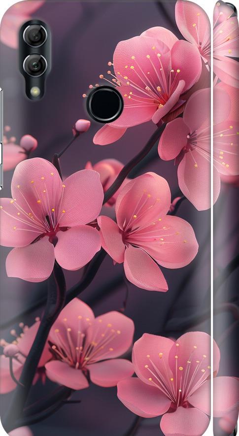 Чехол на Huawei Honor 10 Lite Пурпурная сакура (6075m-1618-42517)