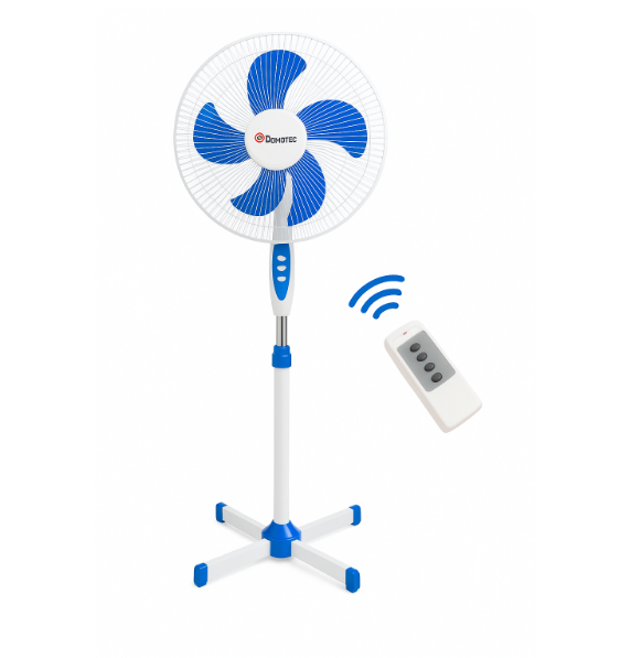 Напольный вентилятор с пультом Domotec MS-1621 40W (26680087)