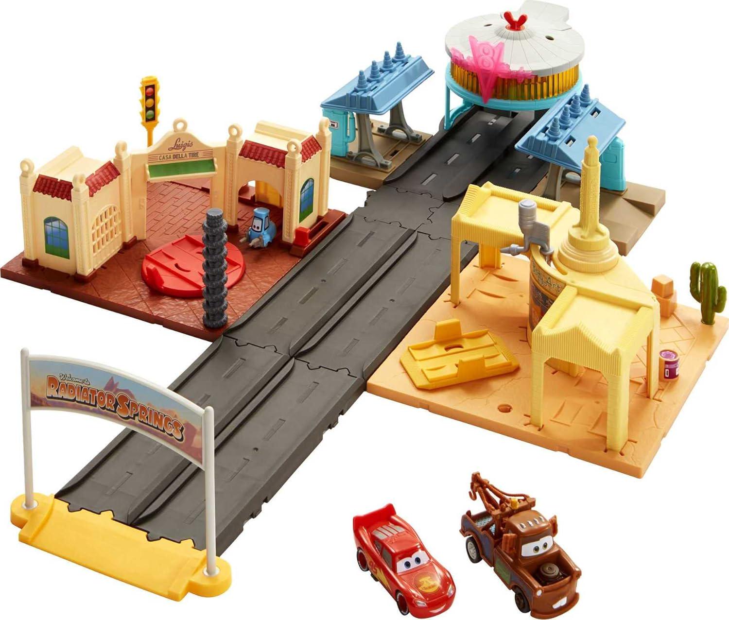 Игровой набор Тур Disney Pixar Cars On the Road Radiator Springs Tour Playset Mattel