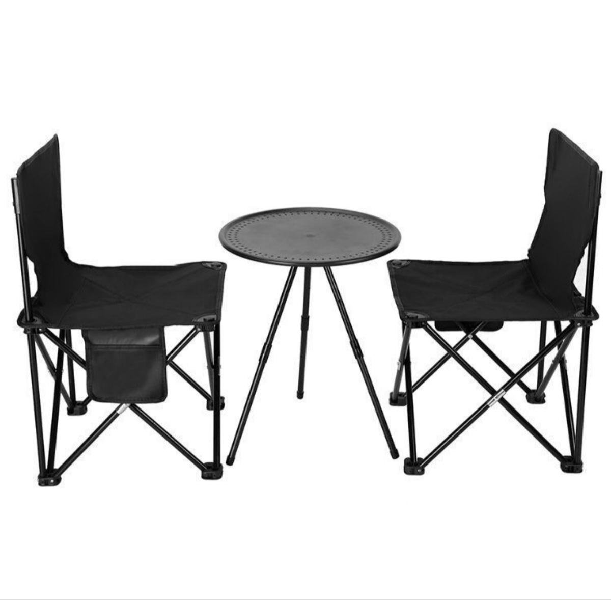 Стіл туристичний складаний для кемпінгу Чорний (RBT-38) - фото 7 Стіл туристичний складаний для кемпінгу Чорний (RBT-38) - фото 7