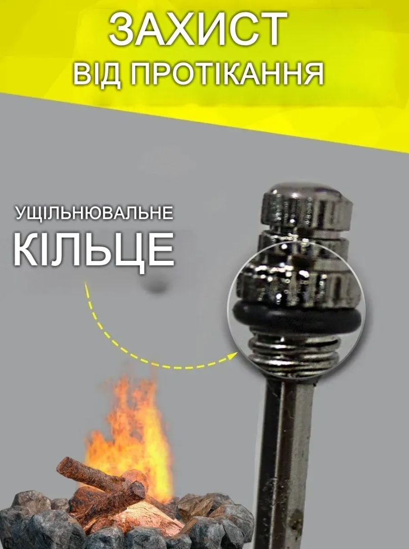 Кресало бензинове Make Fire багаторазове (28784400) - фото 4 Кресало бензинове Make Fire багаторазове (28784400) - фото 4