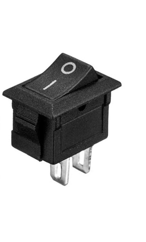 Переключатель On-Off 6A/250V KCD11-101 для электронных схем и проектов 10х15 мм (00-00027043) Переключатель On-Off 6A/250V KCD11-101 для электронных схем и проектов 10х15 мм (00-00027043)