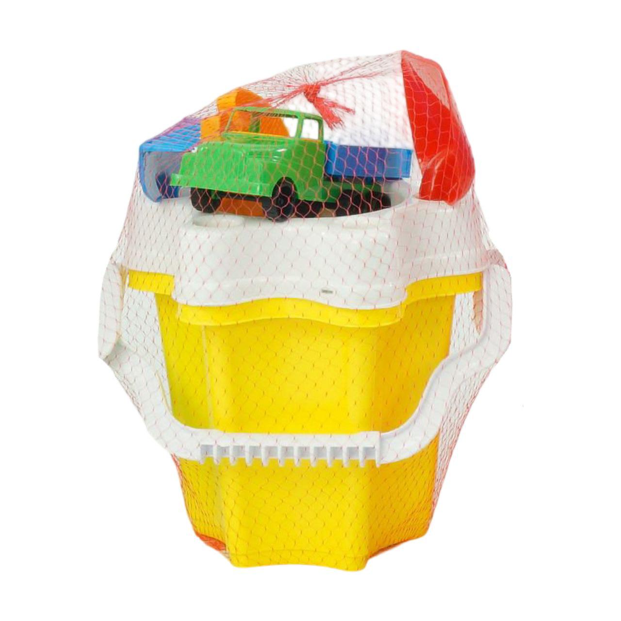 Відро Bamsic Квіточка №4 012/12Y з машинкою та аксесуарами (26771660)