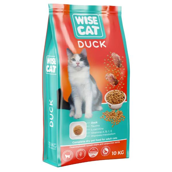 Корм для котів Wise Cat Duck качка 30/13 10 кг (000024493)