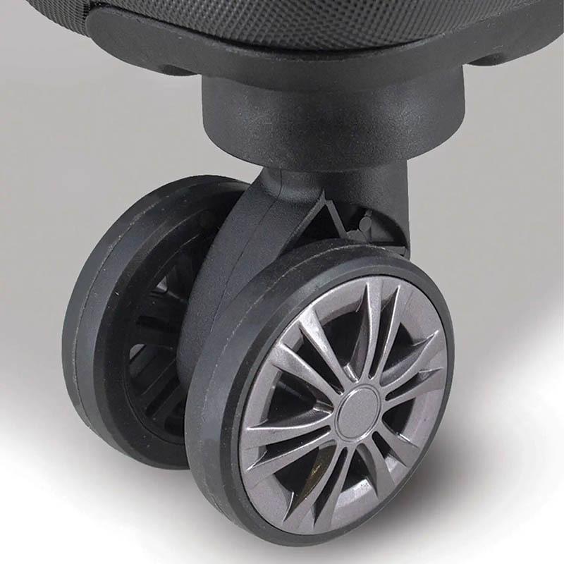 Валіза на 4-х колесах Swissbrand Brunei S 39 л Black (DAS301863) - фото 3