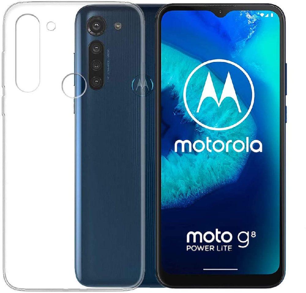 Прозрачный Чехол Motorola G8 Power (ультратонкий силиконовый) (17863)