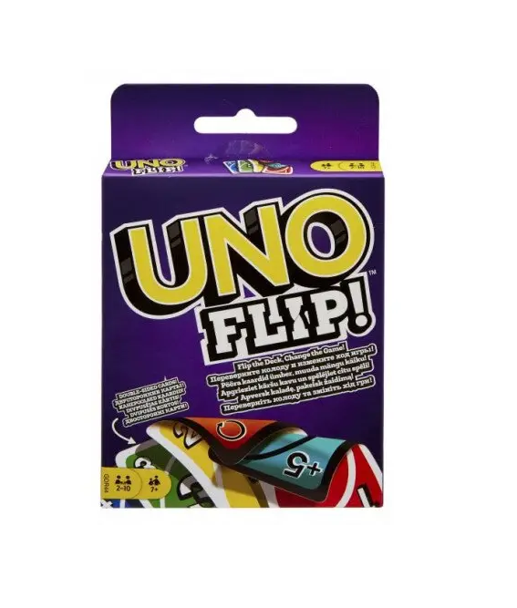 Настольная игра UNO FLIP ДВОЙНАЯ ИГРА (GDR44)
