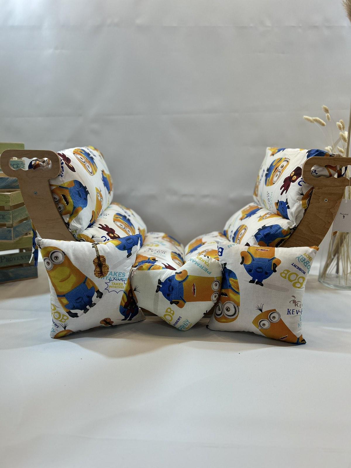 Детский тренажер с матрасом Paradox Арка Пиклер из натурального дерева (2901202345) - фото 2