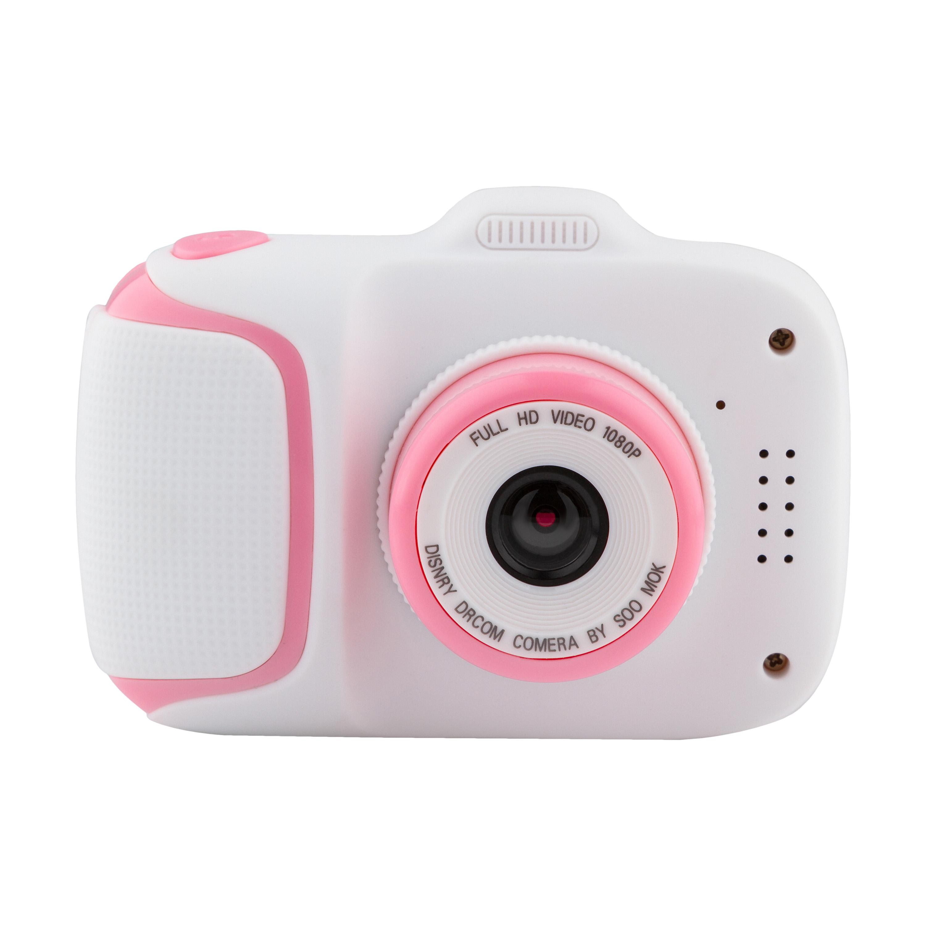 Цифровий дитячий фотоапарат Atrix Tiktoker 8 40 MP 1080p White/Pink (cdfatxtt8wp)