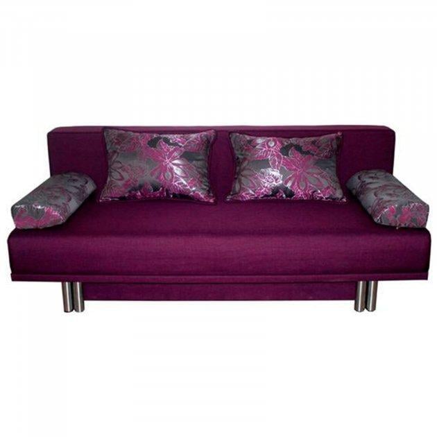 Диван раскладной Шик Галичина Марсель ортопедический Дерево/Фиолетовый