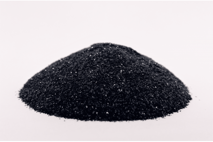 Глітер 859 0,2 мм 1/128 70 мл Чорний (078592)