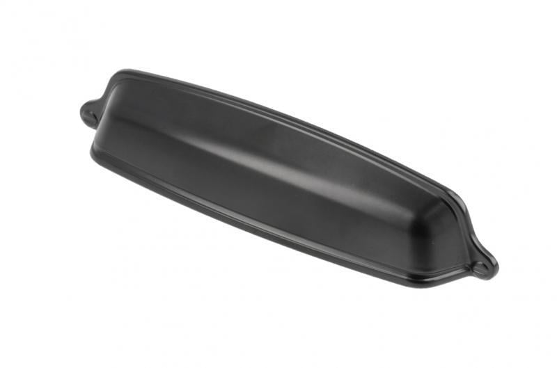 Мебельная ручка GTV EVER C-128 мм L-160 мм Черный матовый (UZ-EVER-128-20M)