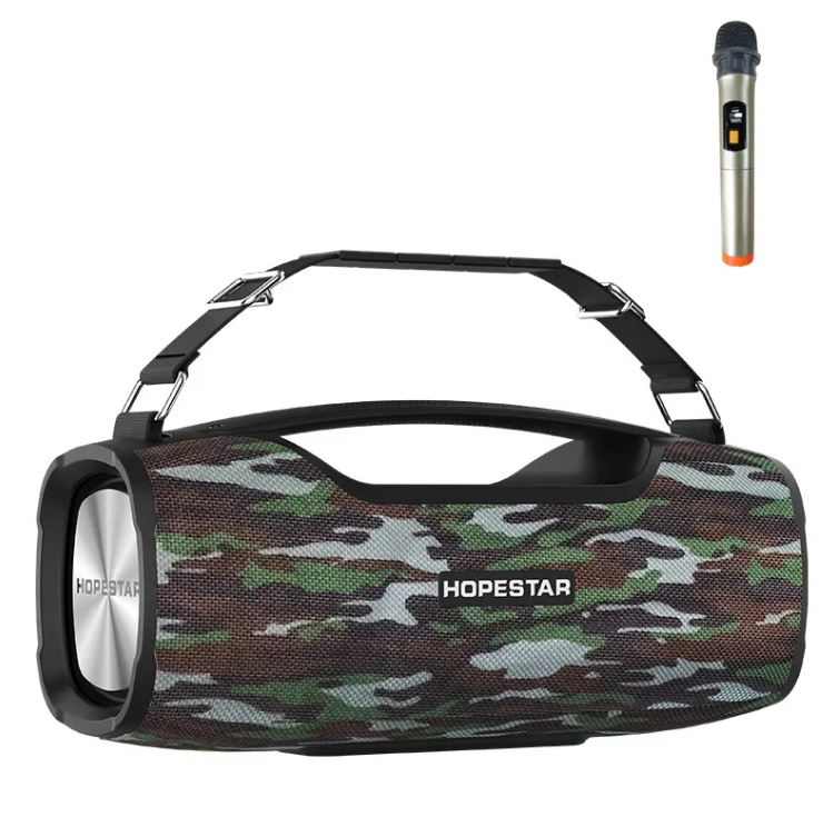 Портативная колонка Hopestar A6 Pro Bluetooth с микрофоном Камуфляж (1789361941)