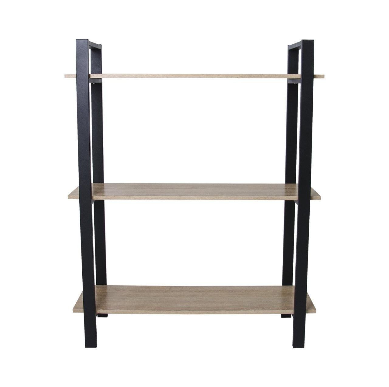 Стеллаж Венге 3 полки Дуб Античный (2660703394)