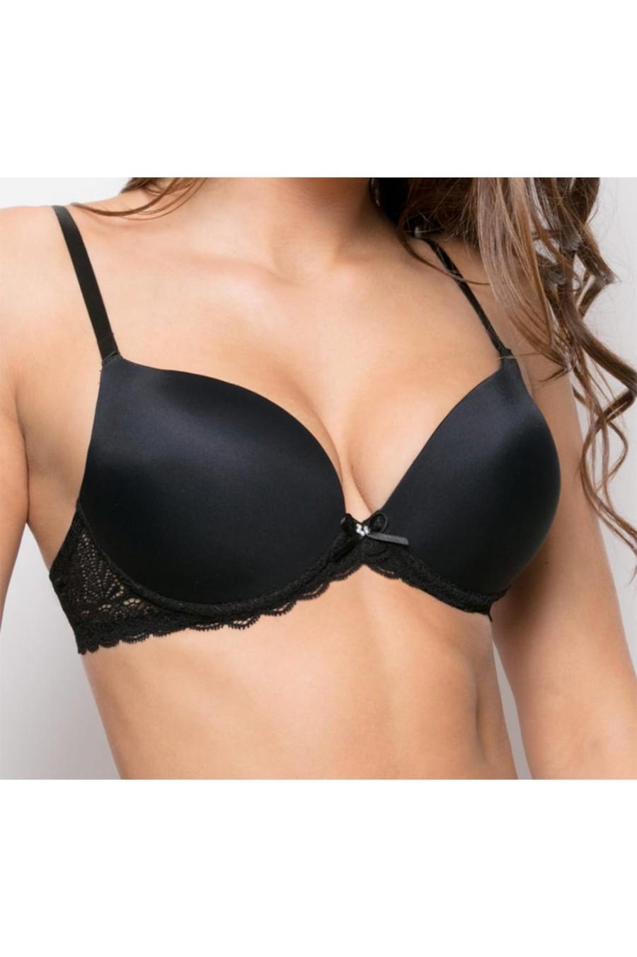 Бюстгальтер push-up gel Orhideja 80D Черный (67827)