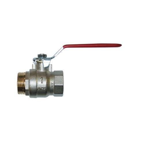 Кран шаровой IVR 1 1/4" прямой с ручкой