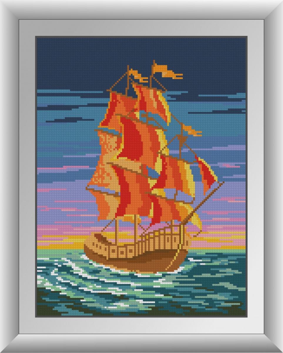 Алмазна мозаїка Dream Art Алий парус 30924 в коробці (1309822410) Алмазна мозаїка Dream Art Алий парус 30924 в коробці (1309822410)