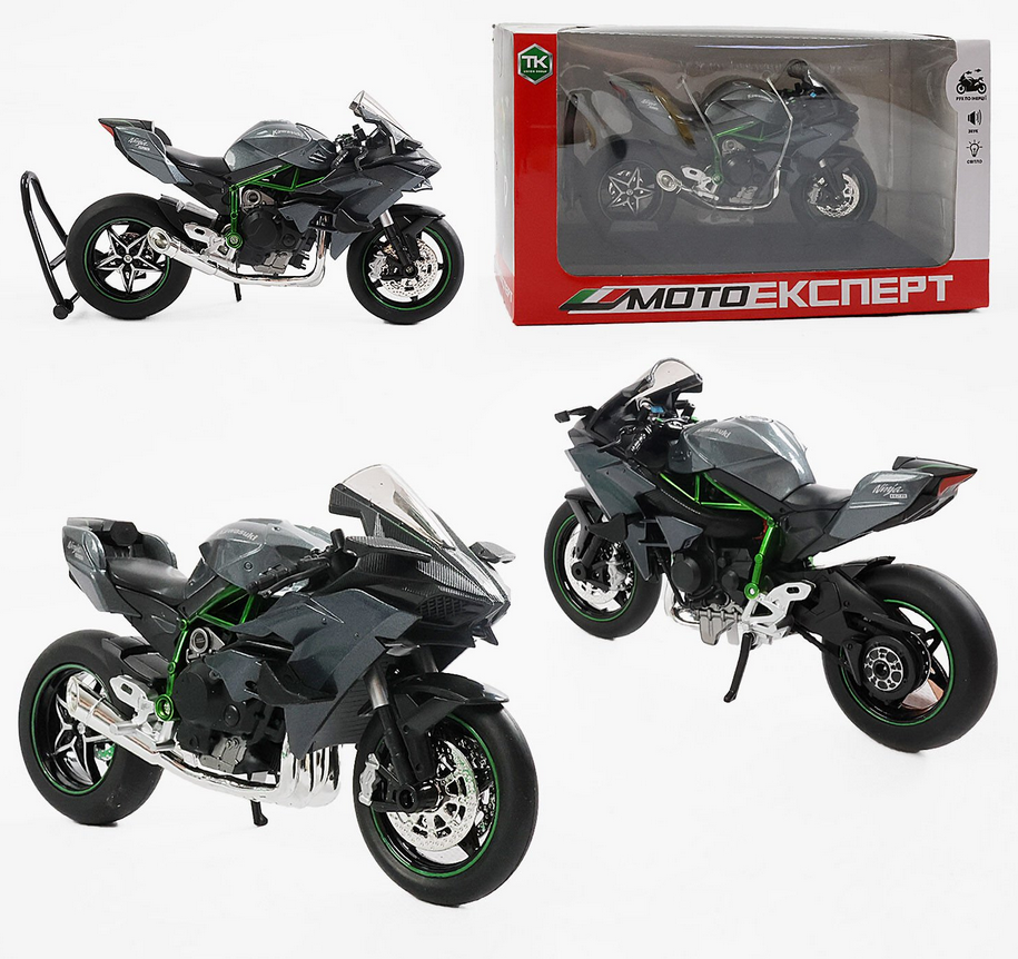 Мотоцикл Мото Експерт BG 26-102 металопластик масштаб 1:12 прогумовані колеса підсвічування звук амортизація та платформа - фото 3 Мотоцикл Мото Експерт BG 26-102 металопластик масштаб 1:12 прогумовані колеса підсвічування звук амортизація та платформа - фото 3