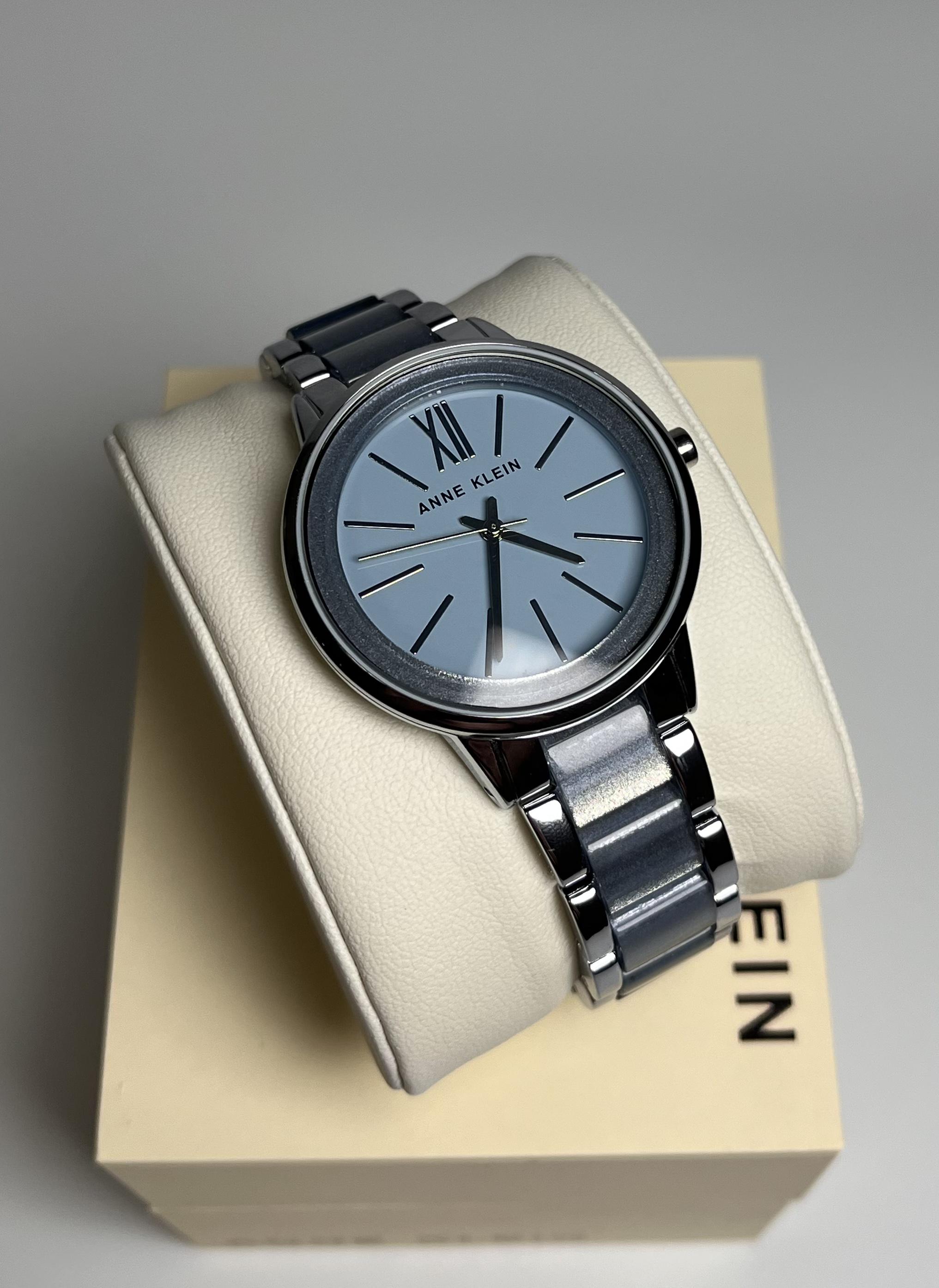 Часы женские Anne Klein AK/1413LBSV с блестками (14125762) - фото 3 Часы женские Anne Klein AK/1413LBSV с блестками (14125762) - фото 3