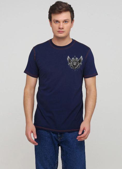 Футболка Мальта жд-2 XL Темно-синій - фото 3 Футболка Мальта жд-2 XL Темно-синій - фото 3